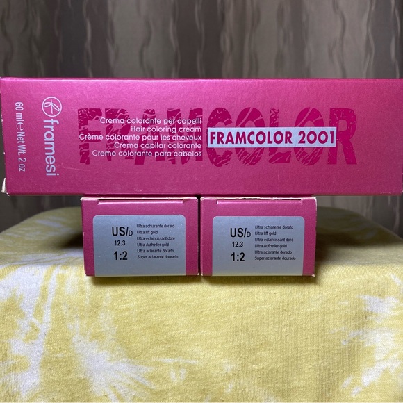 Framesi Hair Framesi Framcolor 20 Usd 123 12 Hair Coloring Cream
